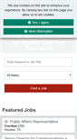 Mobile Screenshot of jobs.aapor.org
